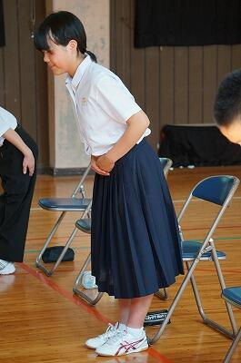 真面目に取り組んでいました。