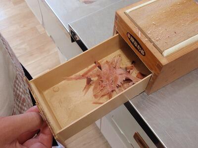 上手に削れました。