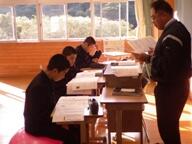 ２年生社会科の授業