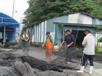 職場体験　養殖業