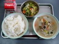 ごはん　　豆腐団子汁　　酢みそ和え