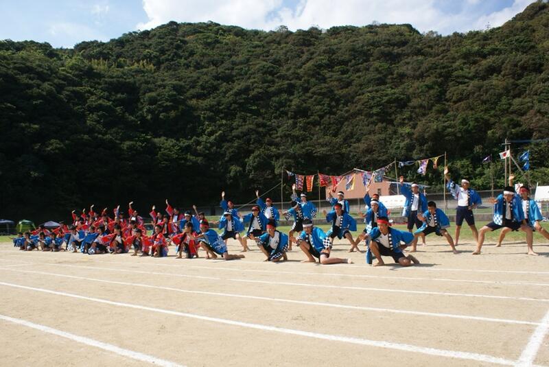 全児童生徒によるソーラン節