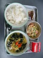 ごはん　鶏飯　　マヨネーズ和え