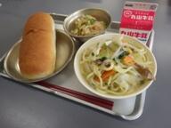 コッペパン チャンポン 大根サラダ コッペパン チャンポン 大根サラダ