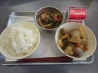 ごはん　　いか大根　　おかか和え