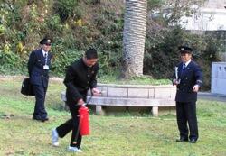 消火訓練 消火訓練