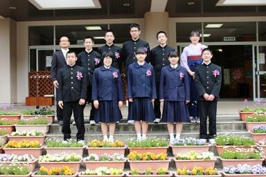 卒業式記念写真