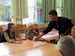 利用者との交流