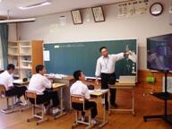 社会の授業風景