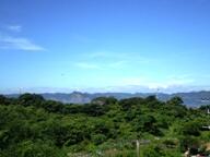 ３階から本土を見た景色