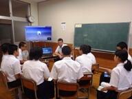 ブレア先生のお母様とネット上で会話