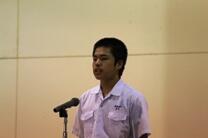 開会式　実行委員長あいさつ