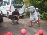 田植えの事前説明