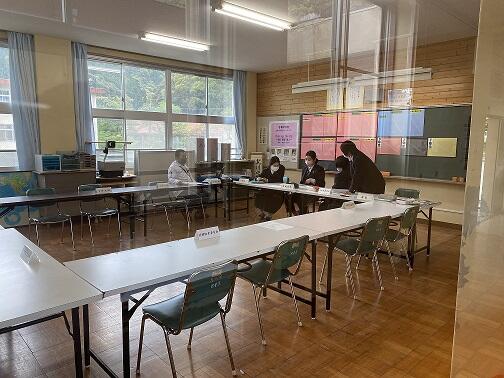 生徒会執行部の様子