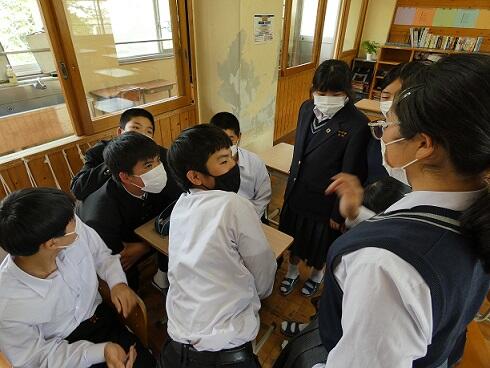 ２年生　役員決め