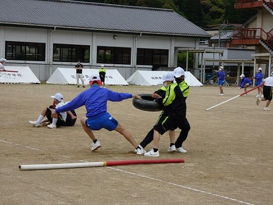 団技　竹取り合戦