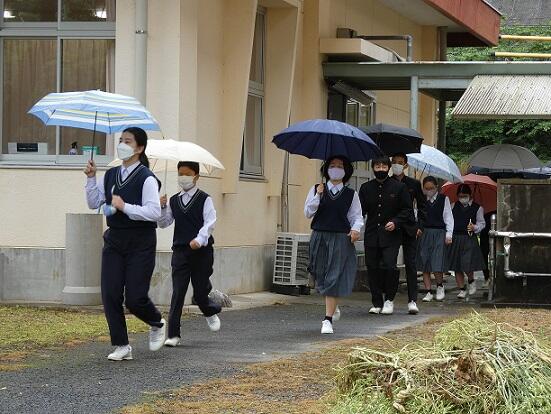 洪水を想定した避難