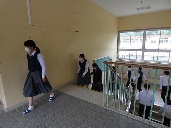 水害を想定した避難