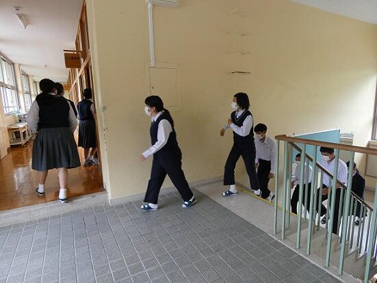 水害を想定した避難