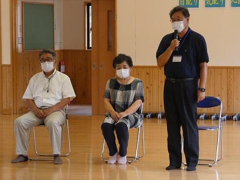 はげまし隊の方