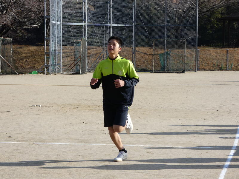 独走しています