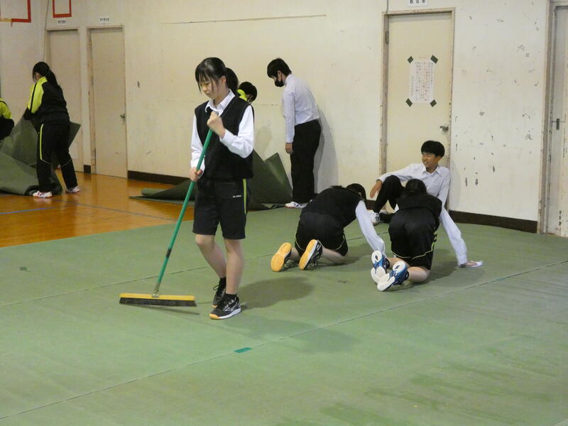 シートの掃除２