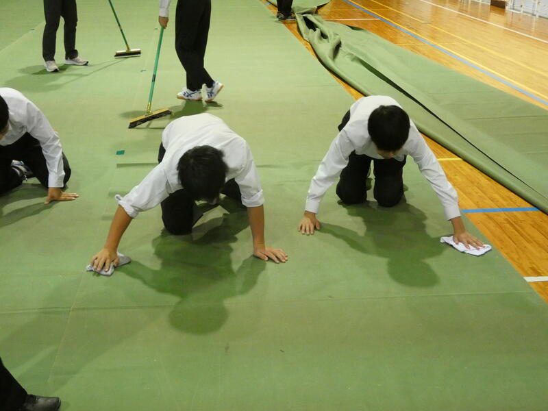 シートの掃除４