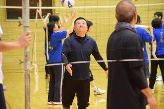 ミニバレー　会長