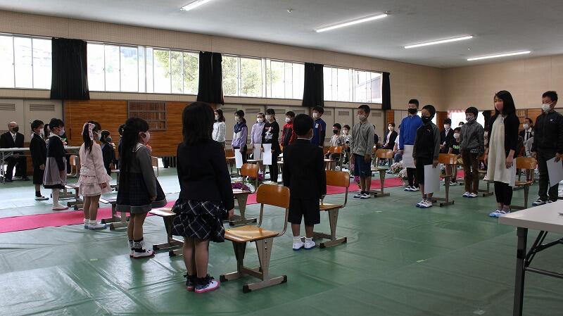 式場でのようす