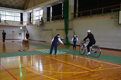 自転車通行の確認