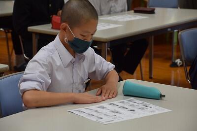 座っているとき