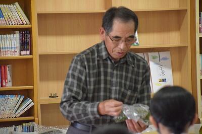 持参されたヒノキ