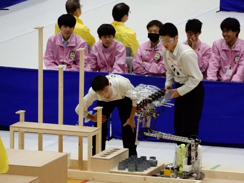 RED＿SERVO 競技中の様子