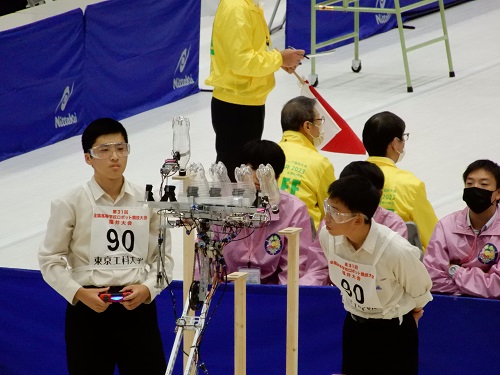 RED＿SERVO　競技中