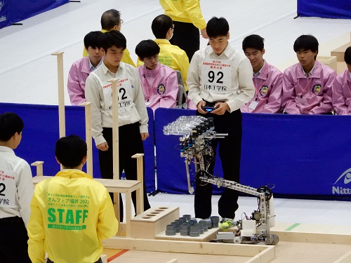 BLUE_SERVO　競技中の様子