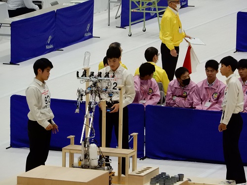 BLUE_SERVO　競技中