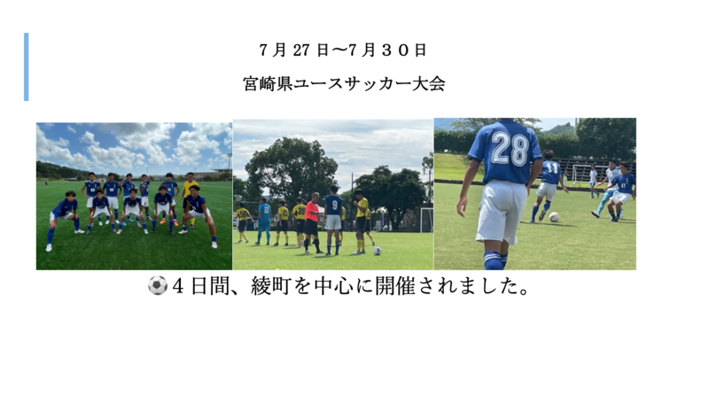 宮崎県ユースサッカー大会