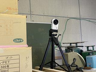 管理用のWEBカメラ