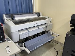 準備している大判プリンタ