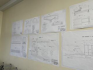 ＣＡＤで作成した図面を出力できます。