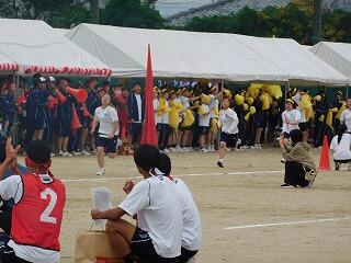 ３年全員リレー