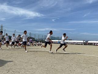 ２年全員リレー