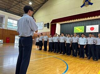 生徒会長のことば