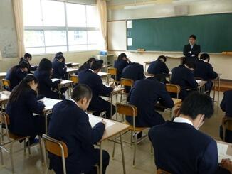都農高校　校舎内の様子