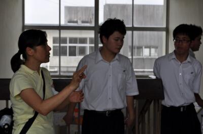 先生による解説　歩行訓練