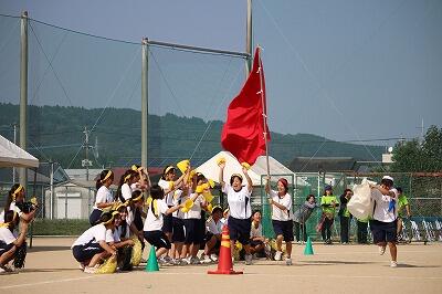 応援の様子 応援の様子