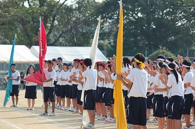 閉会式の様子 閉会式の様子