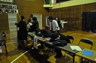 都農高校 尾鈴祭 生徒会の様子 都農高校 尾鈴祭 生徒会の様子