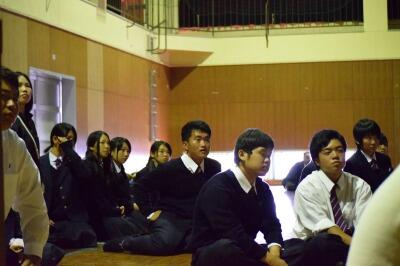 都農高校 尾鈴祭 生徒会の様子3 都農高校 尾鈴祭 生徒会の様子3