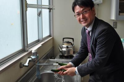 都農高校　河野先生